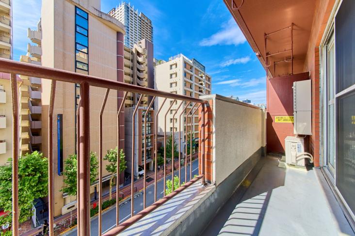 クレール島津山-8-バルコニー