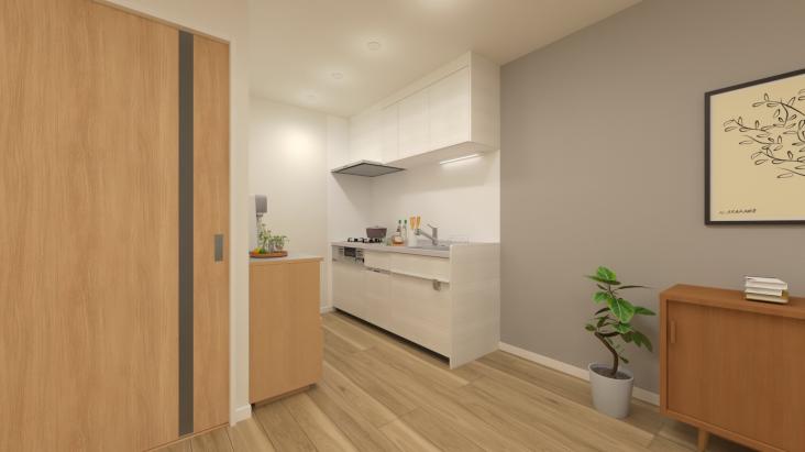 東急ドエル・アルス石川台　Ｂ棟-2-完成予想図(内観)