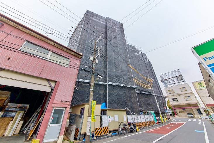 多摩川フラワーマンション-3-外観