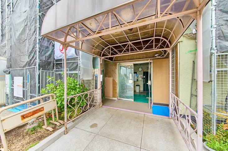 多摩川フラワーマンション-4-エントランス