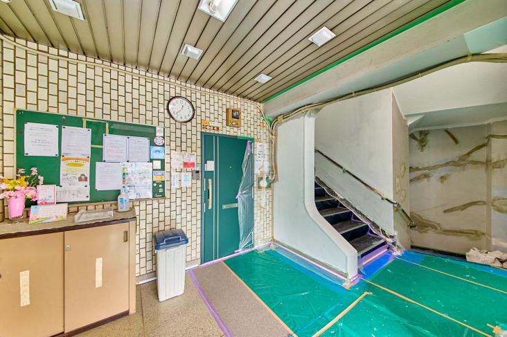 多摩川フラワーマンション-6-エントランス