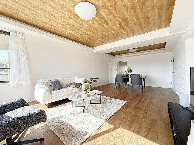 雪谷テラス-2-リビング