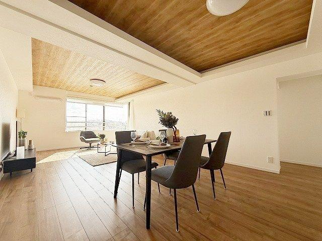 雪谷テラス-3-リビング