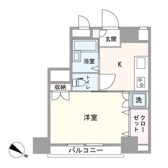 五反田コーポビアネーズ-1-間取図(平面図)
