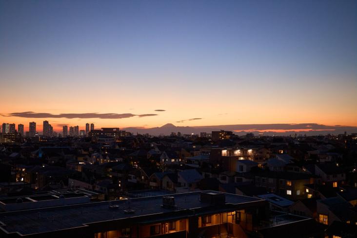 ペアパレス上池台Ｎｏ．１-20-眺望