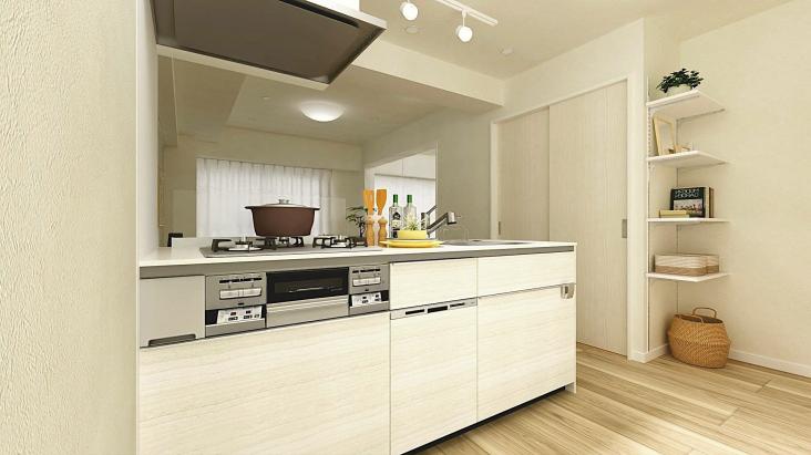 五反田スカイマンション-2-完成予想図(内観)