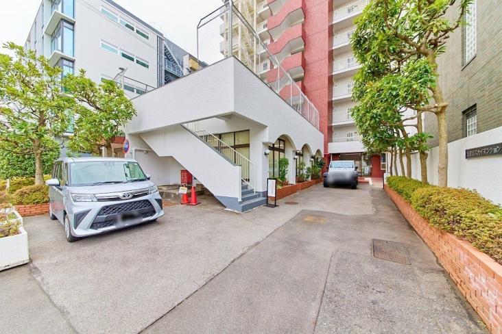 五反田スカイマンション-5-エントランス