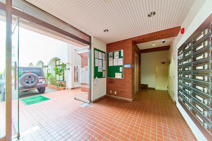 五反田スカイマンション-11-エントランス