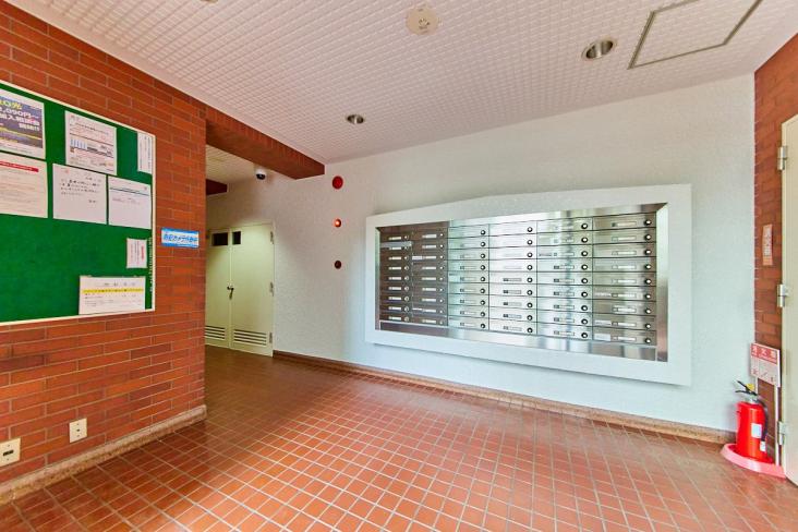 五反田スカイマンション-12-エントランス