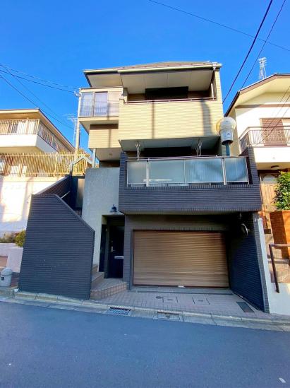 大田区南馬込三丁目土地-2-前面道路含む外観