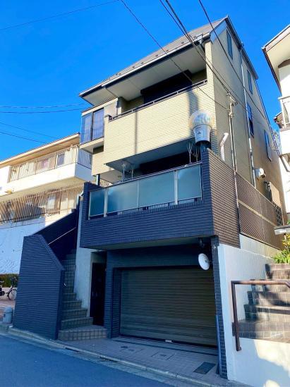 大田区南馬込三丁目土地-3-前面道路含む外観