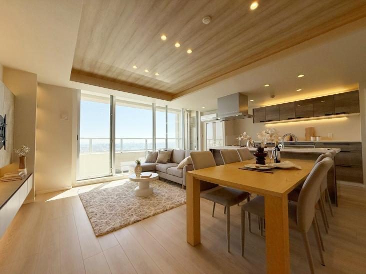 パークタワー東京フロント-4-リビング