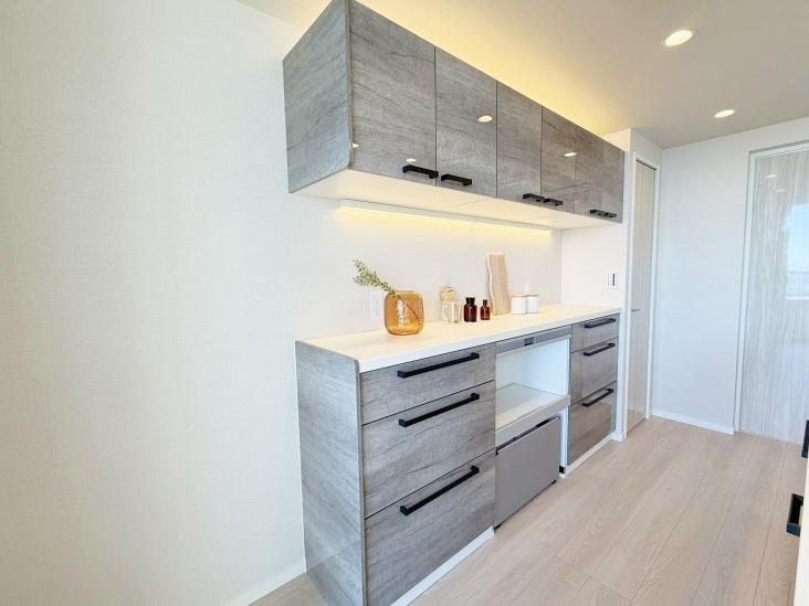 パークタワー東京フロント-8-キッチン