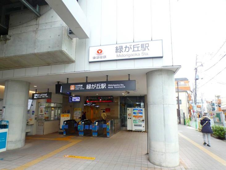 日商岩井大岡山第２マンション-12-駅