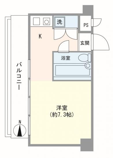 五反田コーポラス-1-間取図(平面図)