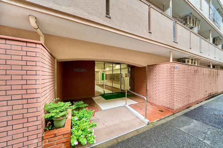 五反田コーポラス-3-エントランス