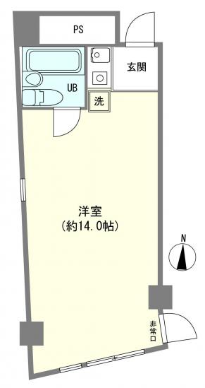 芝ビルディング-1-間取図(平面図)