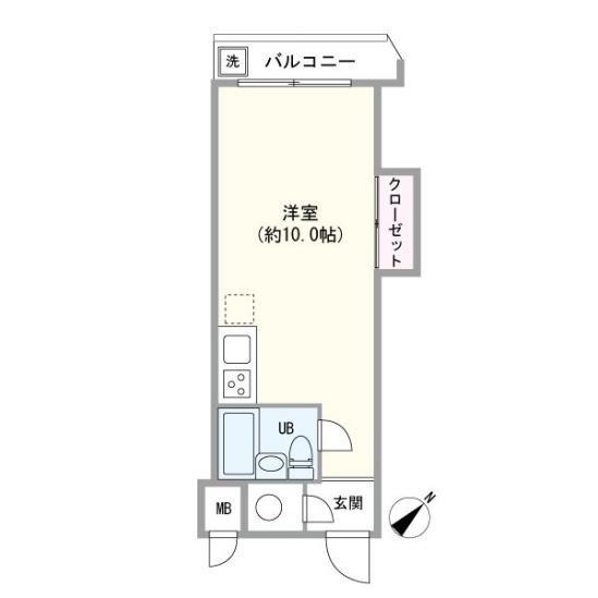 セザール目黒-1-間取図(平面図)