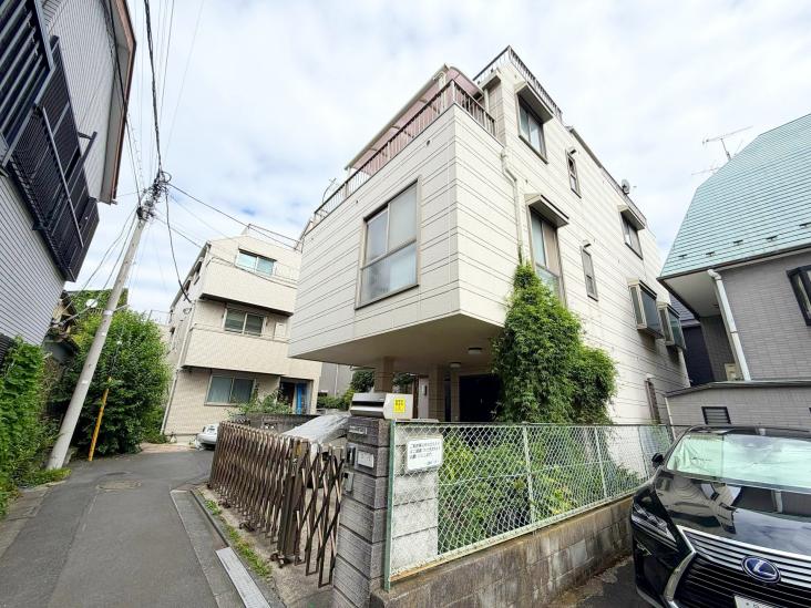 大田区中央３丁目土地（古家有）-0-前面道路含む外観