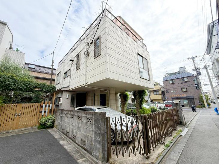 大田区中央３丁目土地（古家有）-2-前面道路含む外観