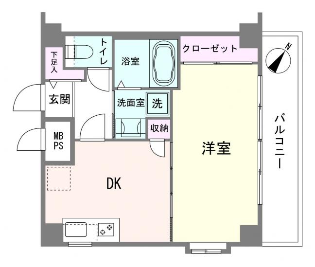 グランヴァン南雪が谷-1-間取図(平面図)