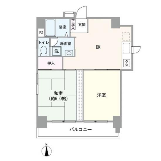 シティプラザ大森-1-間取図(平面図)