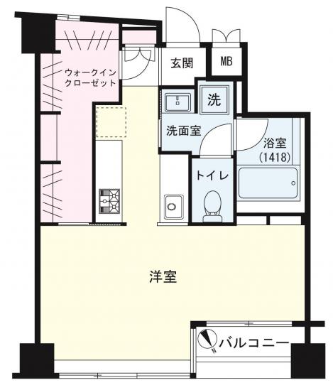 グランドメゾン本郷三丁目-1-間取図(平面図)