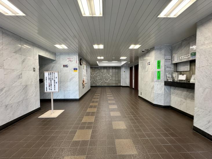 曳舟東ビューハイツ-4-ロビー