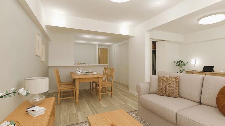 ローズハイツ平井-0-完成予想図(内観)