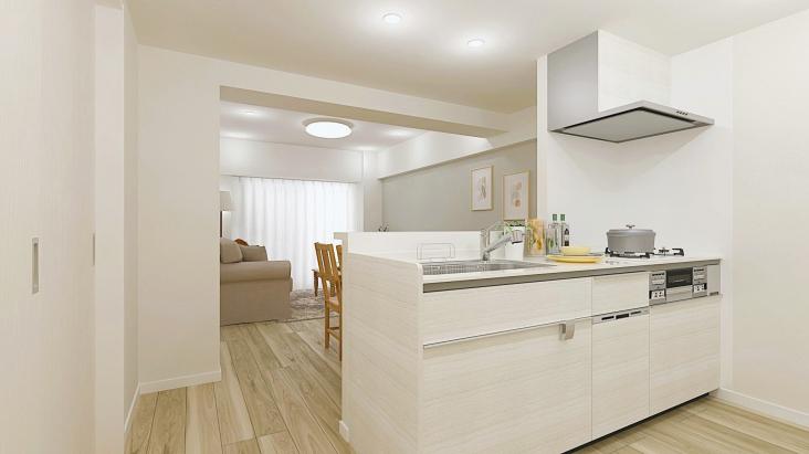 ローズハイツ平井-2-完成予想図(内観)