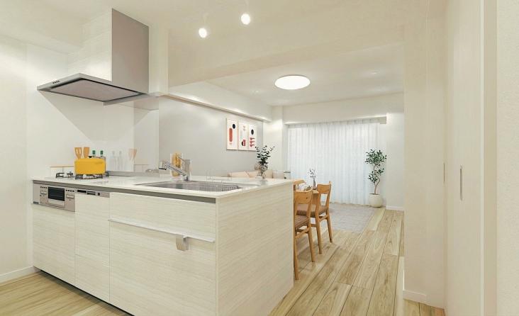 田端スカイハイツ-2-完成予想図(内観)