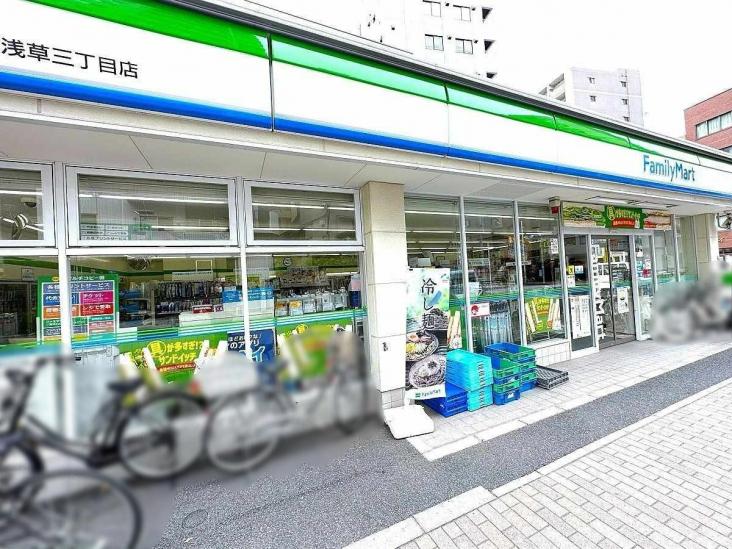 プレール・ドゥーク西浅草-27-コンビニ