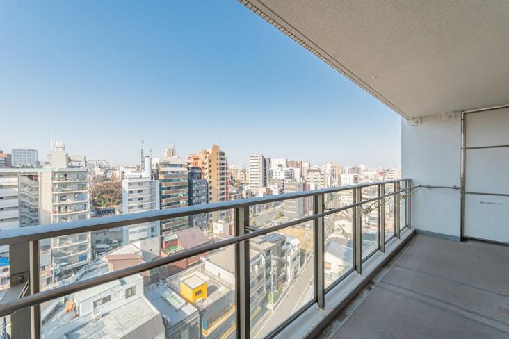 ザ・ライオンズ上野の森-11-バルコニー