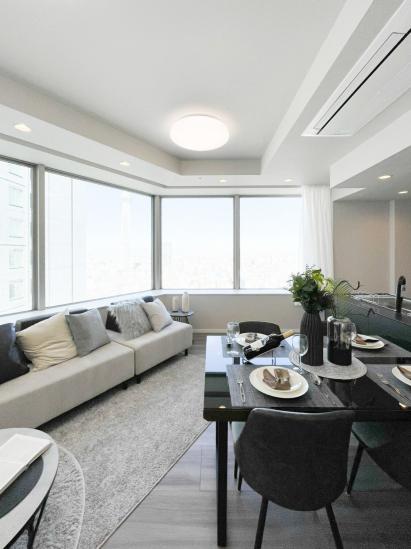 Ｂｒｉｌｌｉａタワー東京(ブリリアタワー東京)-4-リビング