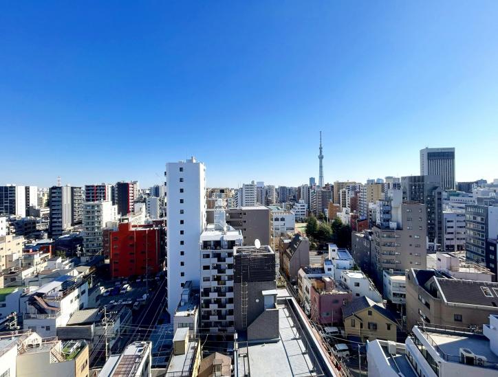 リビオレゾン上野入谷ザ・テラス-6-眺望