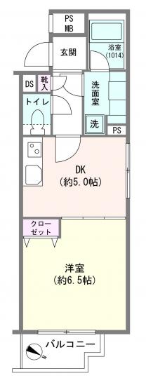 トーカン湯島キャステール-1-間取図(平面図)