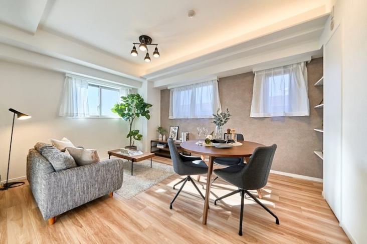 アルカ―デンタワー入谷-3-リビング