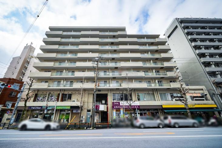 朝日動坂マンション-2-外観