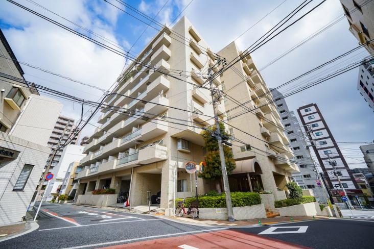 朝日動坂マンション-3-外観