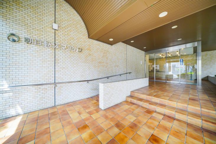 朝日動坂マンション-6-エントランス