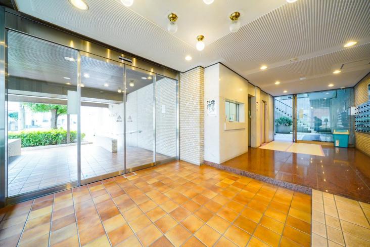 朝日動坂マンション-7-ロビー