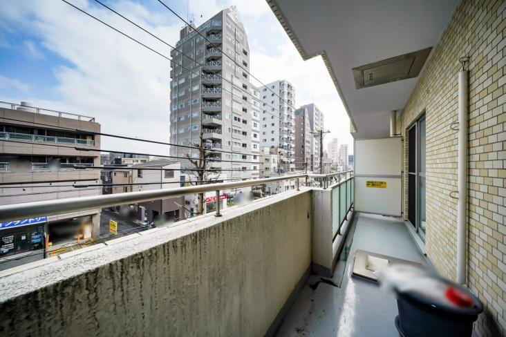 朝日動坂マンション-16-バルコニー