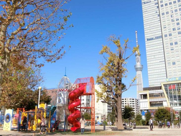 亀戸２丁目団地　９号棟-21-公園