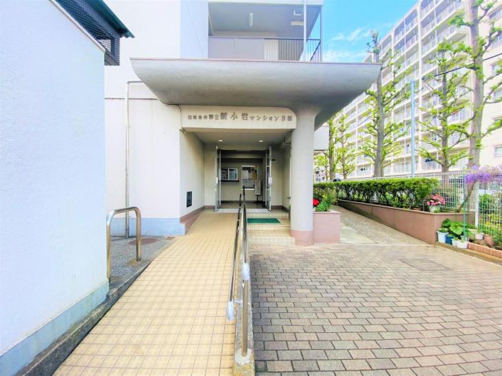 日商岩井第二新小岩マンション　Ｂ棟-5-エントランス