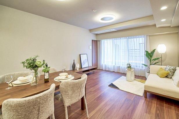 常盤松ハウス-6-リビング