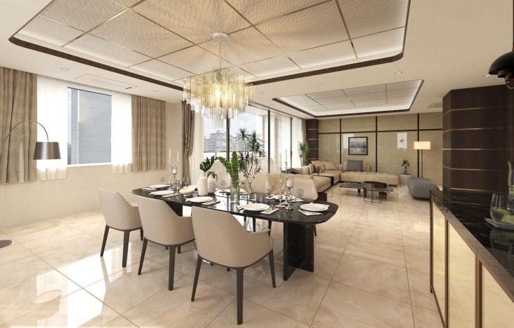 麻布霞町パーク・マンション-2-完成予想図(内観)