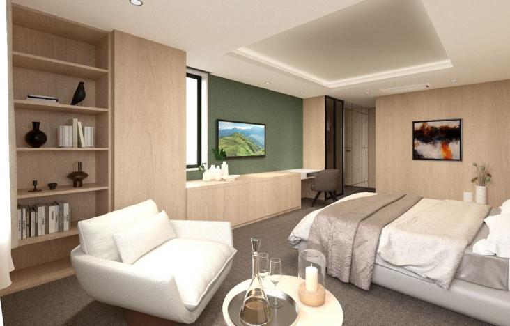 麻布霞町パーク・マンション-6-完成予想図(内観)