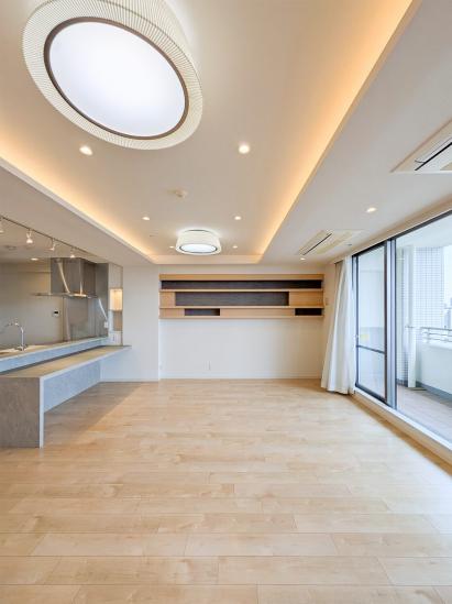 オリンピアード麻布霞坂-4-リビング