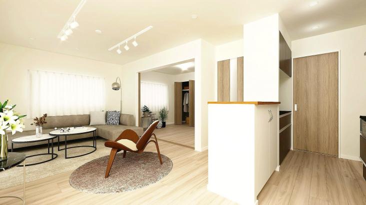 野沢パークハウス-2-完成予想図(内観)