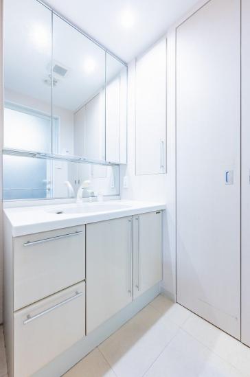 ワイズ八雲都立大-9-洗面